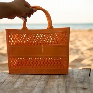 Orange Tote Bag